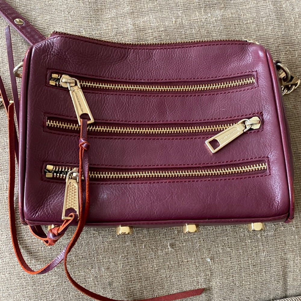 Rebecca Minkoff Mini 5 zip Crossbody bag
